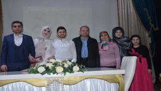 Karaman'da genç muhabir sürpriz evlenme teklifinden 1 gün sonra nikahı kıydırdı