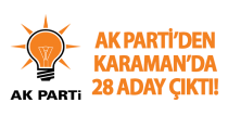 Ak Parti'den Karaman'da 28 kişi Milletvekili aday adaylığı başvurusunda bulundu